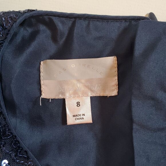 Pippa & Julie Girls Size 8 Blue Green Christmas Holiday Layered Party Dress - Picture 3 of 10